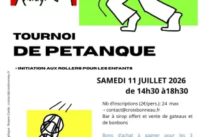 Vous tirez ou vous pointez ? Tournoi de pétanque à la Croix Bonneau