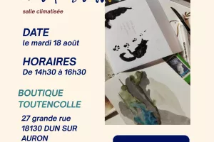 Atelier Art Postal chez Toutencolle