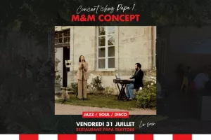 Concert chez Papa : M&M Concept