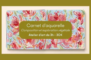 Atelier d'art | Carnet d'aquarelles