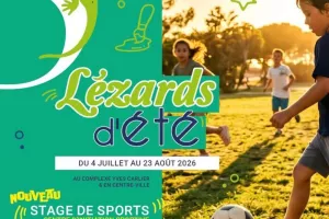 Lézards d'été 2026 - Trampoline élastique