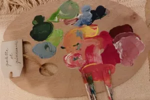 Atelier "Peinture sur plexi" au musée Zadkine des Arques