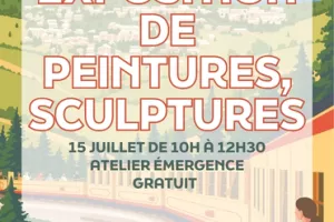 EXPOSITION DE PEINTURES SCULPTURES - MERCREDI 15 JUILLET