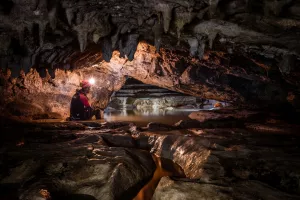 Spéléo journée, traversée aquatique de la petite Bidouze
