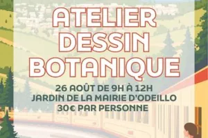 ATELIER DESSIN BOTANIQUE - MERCREDI 26 AOÛT