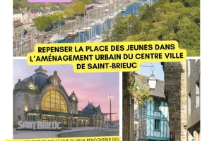 Echange de jeunes Erasmus + du 15 au 23 août à Saint-Brieuc pour des jeunes de 18 à 30 ans.