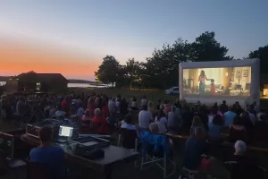 Cinéma en plein air au Musée de l'Hydraviation