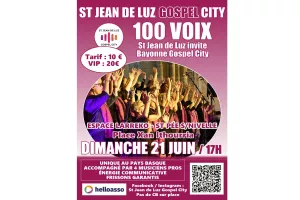 Grand concert avec Saint-Jean-de-Luz Gospel City