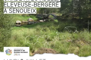 Garde avec Adèle, éleveuse-bergère à Senoueix