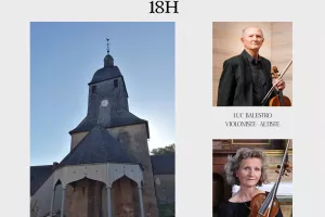 Concert dans l'église de Moutier Malcard Telemann, Bach, Mozart...