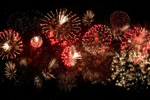 Feu d'artifice à Meyssac