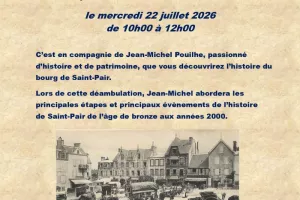 Visite guidée du bourg de Saint-Pair