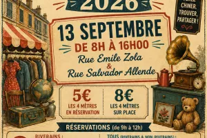 Inscription à la braderie de septembre