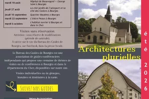 Visites Guidées : Programmation Estivale Bureau des Guides de Bourges