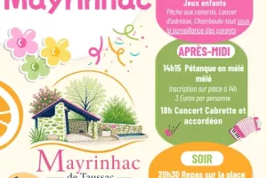 Fête du village de Mayrinhac de Taussac