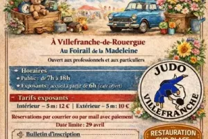 Vide-greniers  - Marché aux fleurs - Marché aux voitures
