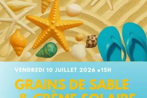 Grains de sable & Crême solaire !