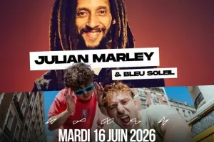 Julian Marley + Bleu Soleil en concert à Nantes