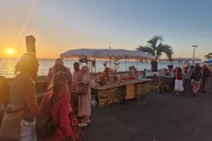 Marché nocturne de Donville les Bains