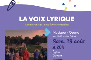 La voix lyrique...comme vous ne l'avez jamais entendue !