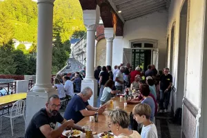 Pot d'accueil et moment festif