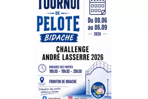 Pelote basque - tournoi de pala