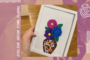 Cité de l'accordéon et des patrimoines : Atelier : Bouquets à modelés