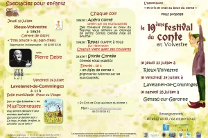 FESTIVAL DU CONTE : RIEUX-VOLVESTRE