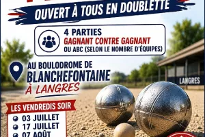 Concours de pétanque