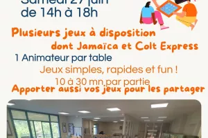 Après-midi jeux de société au musée Armand Viré