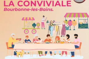 La conviviale "Cochon à la Broche"par Bourbonneco