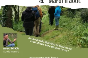 Soirée découverte de la nature de Jullouville au crépuscule