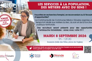 Forum des métiers et de l’emploi: Les services à la population, des métiers avec du sens !