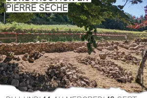 Chantier école de construction en pierre sèche - Formation 3 jours