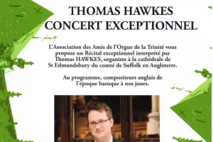 Concert d'Orgue par Thomas HAWKES