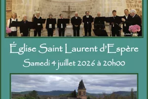 Concert de l'Ensemble vocal de Maussac
