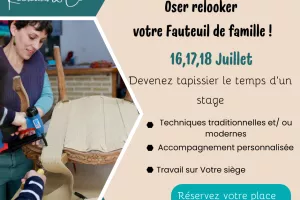 Devenez tapissier le temps d’un stage
