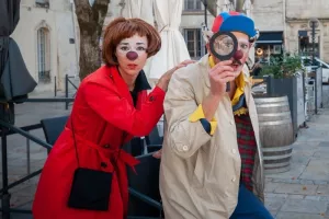 Les clowns font de la Résistance, Compagnie Née au Vent - Spectacle de clown