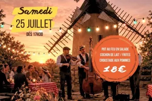 Soirée Champêtre au Moulin de Bénesse-lès-Dax