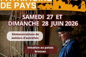 Journées du Patrimoine de Pays à l’Écomusée Maison de Pays en Bresse