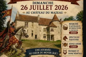 Fête Médiévale au Château du Mazeau
