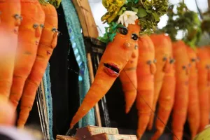Spectacle - Andrée Kupp, dresseuse et montreuse de légumes