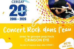Concert rock dans l'eau - Les 20 ans d'Aquadel