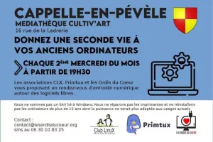 Rendez-vous d'entraide Linux à Cappelle-en-Pévèle