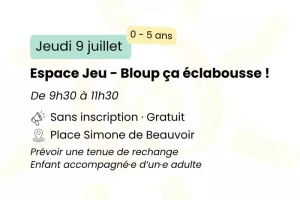 Espace Jeu - Bloup, ça éclabousse !