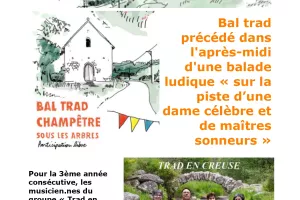 Balade, jeu de piste et bal trad
