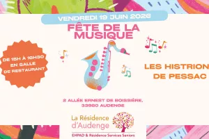 La fête de la musique s'invite à la résidence d'audenge