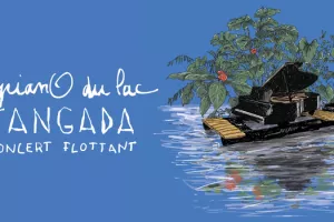 NOGENT-LE-ROTROU (28) JANGADA : concert flottant / Piano du lac. Base de loisirs de la Borde