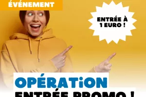 Entrée piscine à 1 euro ! - 20 ans Gatinéo