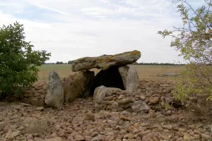 Visite des dolmens de la nécropole de Monpalais